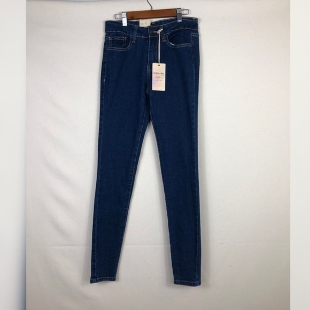 April Girl skinny dark blue Jeans